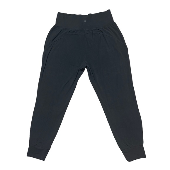 Athleta Pants - Athleta Salutation Jogger Womens Size Large Black Tapered Athletic Yoga Pants